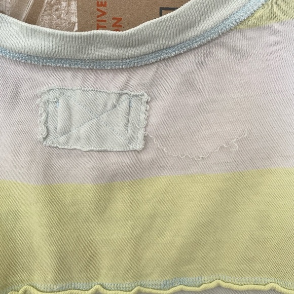 Free People We The Free Sundae Funday Tee Oversized Pullover Sweatshirt Size XS - Picture 9 of 10